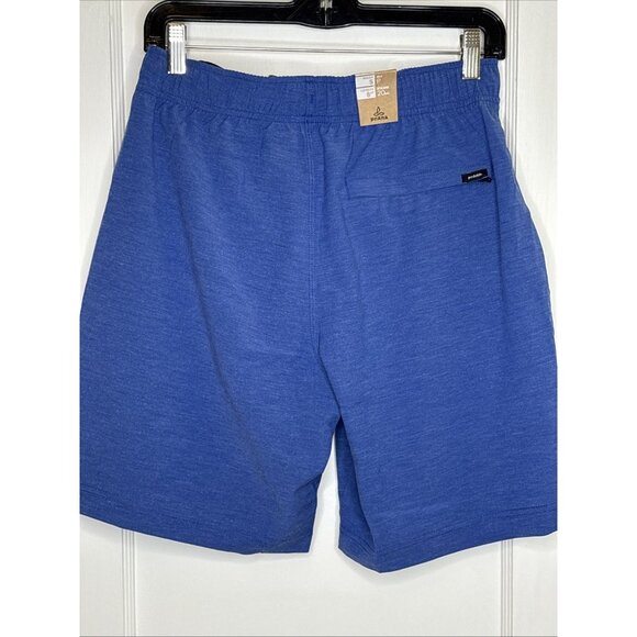 prAna Rich Sapphire Metric E-Waist Shorts Men's Small 8" inseam NWT - Picture 6 of 7